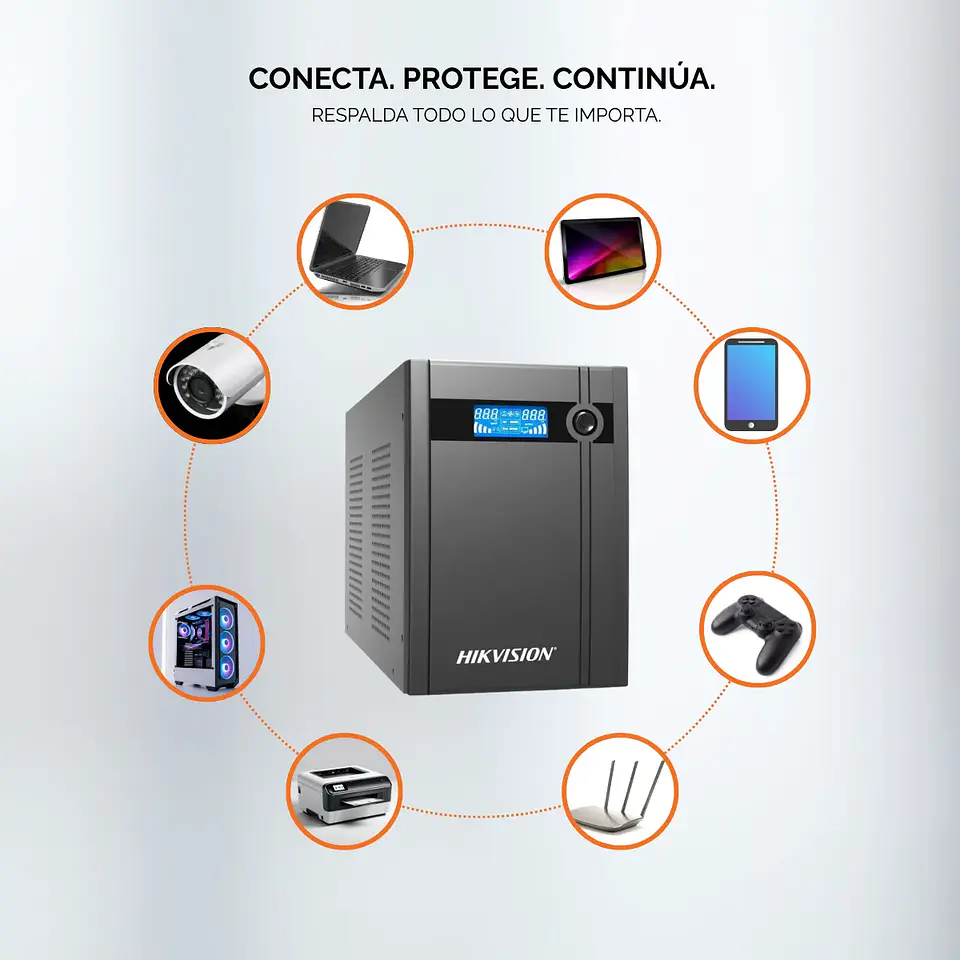 UPS HIKVISION DS-UPS3000 Interactiva 3000VA / 1800W 3