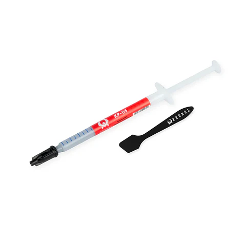 Pasta térmica kronos KP03 con espatula 1g Conductividad 6,5W
