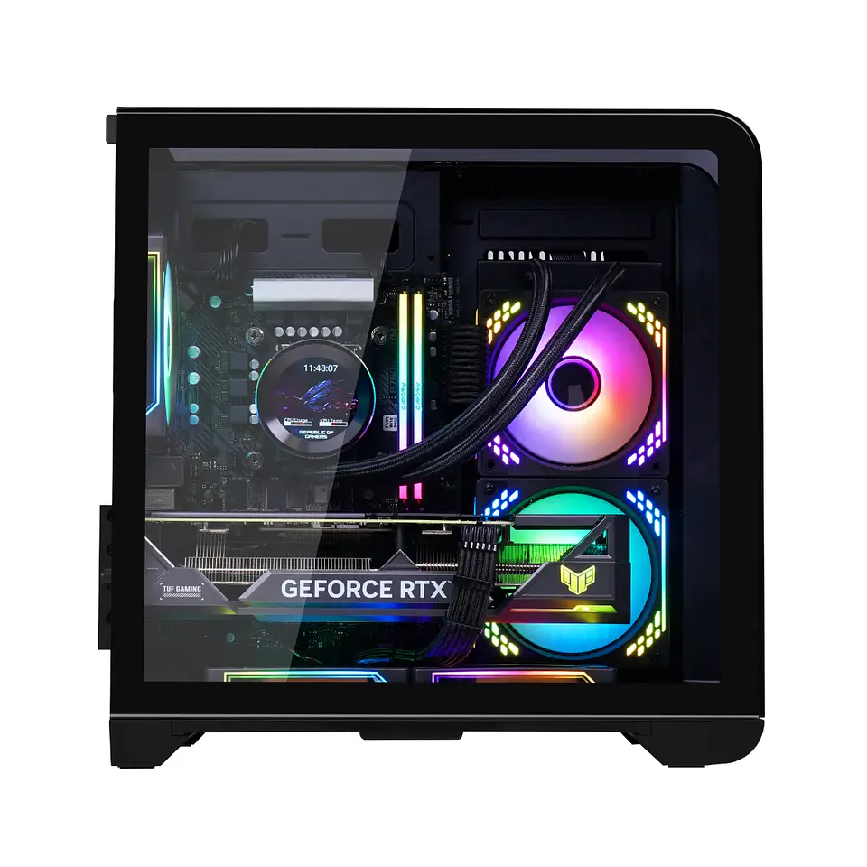 Gabinete Kronos Wentian RGB MATX, Vidrio Templado, USB 3.0 3