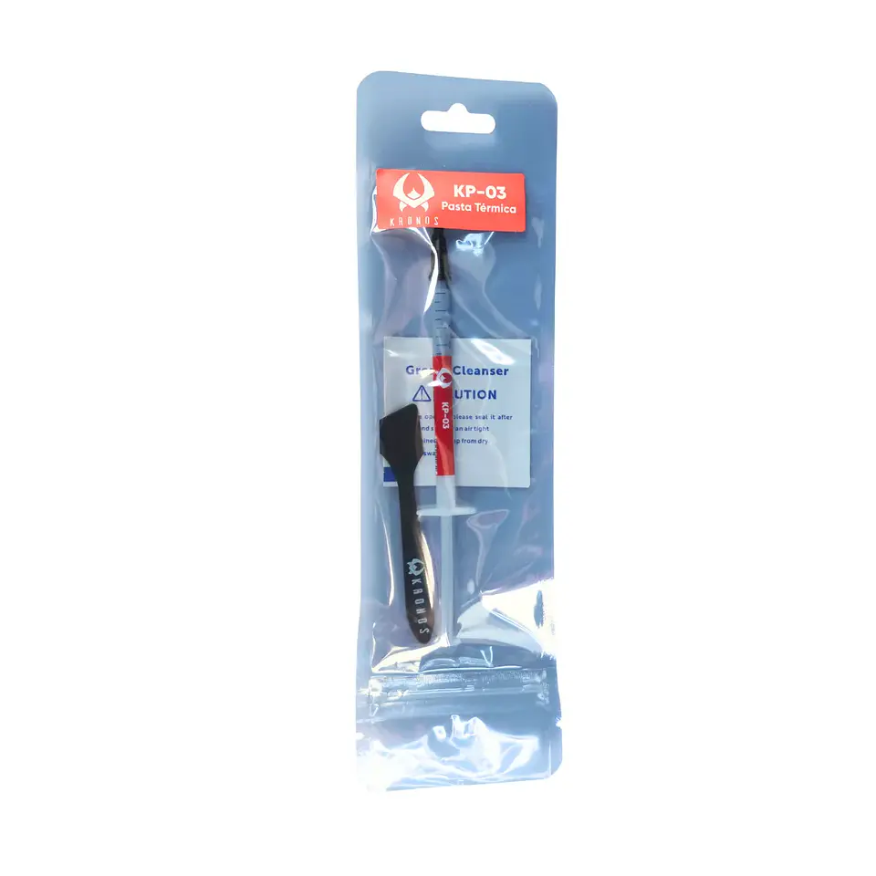 Pasta térmica kronos KP03 con espatula 1g Conductividad 6,5W 5