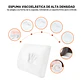 Cojín Lumbar Kronos Gamer Memory Foam Silla Asiento Automóvil - Miniatura 4