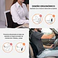 Cojín Lumbar Kronos Gamer Memory Foam Silla Asiento Automóvil - Miniatura 5