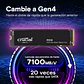 Unidad SSD Crucial P310 1TB NVMe M.2 PCIe 4.0, 7100 MB/s - Miniatura 2