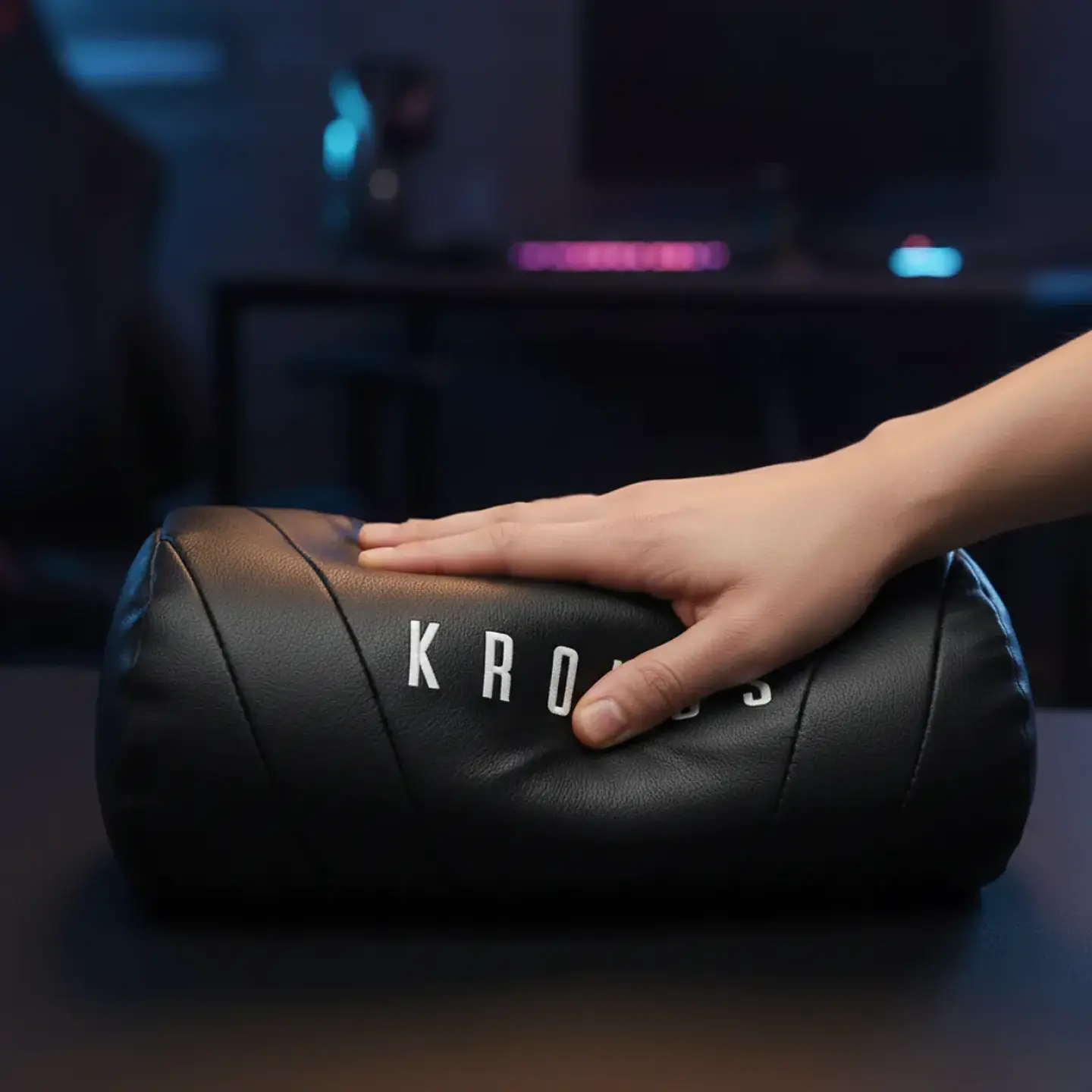 Kit Cojín Kronos Soporte Lumbar y Cervical  para Silla Gamer 5