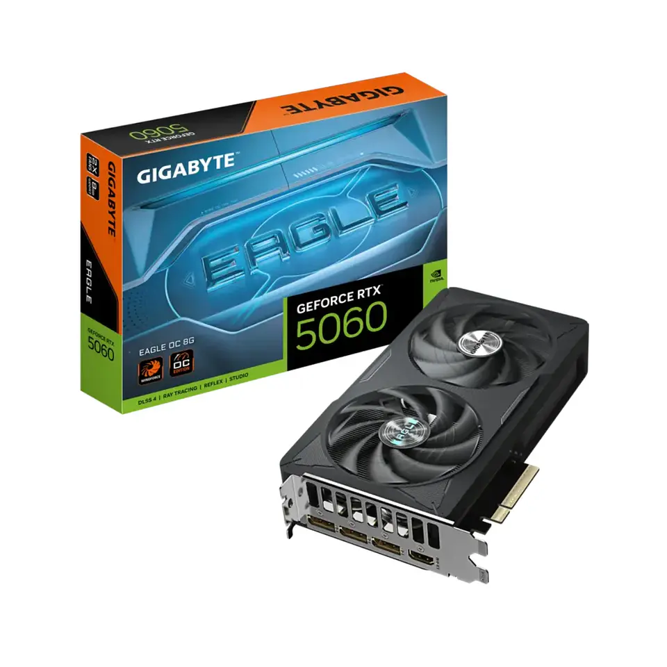 Tarjeta de Video Gigabyte 5060 EAGLE OC 8G GDDR7 PciE-5 1