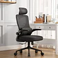 Silla De Escritorio Vanto Element Ergonómica con Cabecera y Soporte Lumbar - Miniatura 3