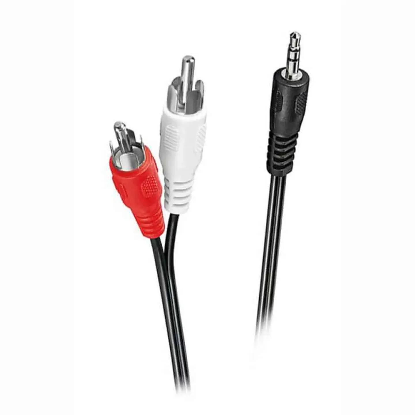 Cable Audio Plus 3.5mm Plug A Rca 1.5m (cable 2X1) 3