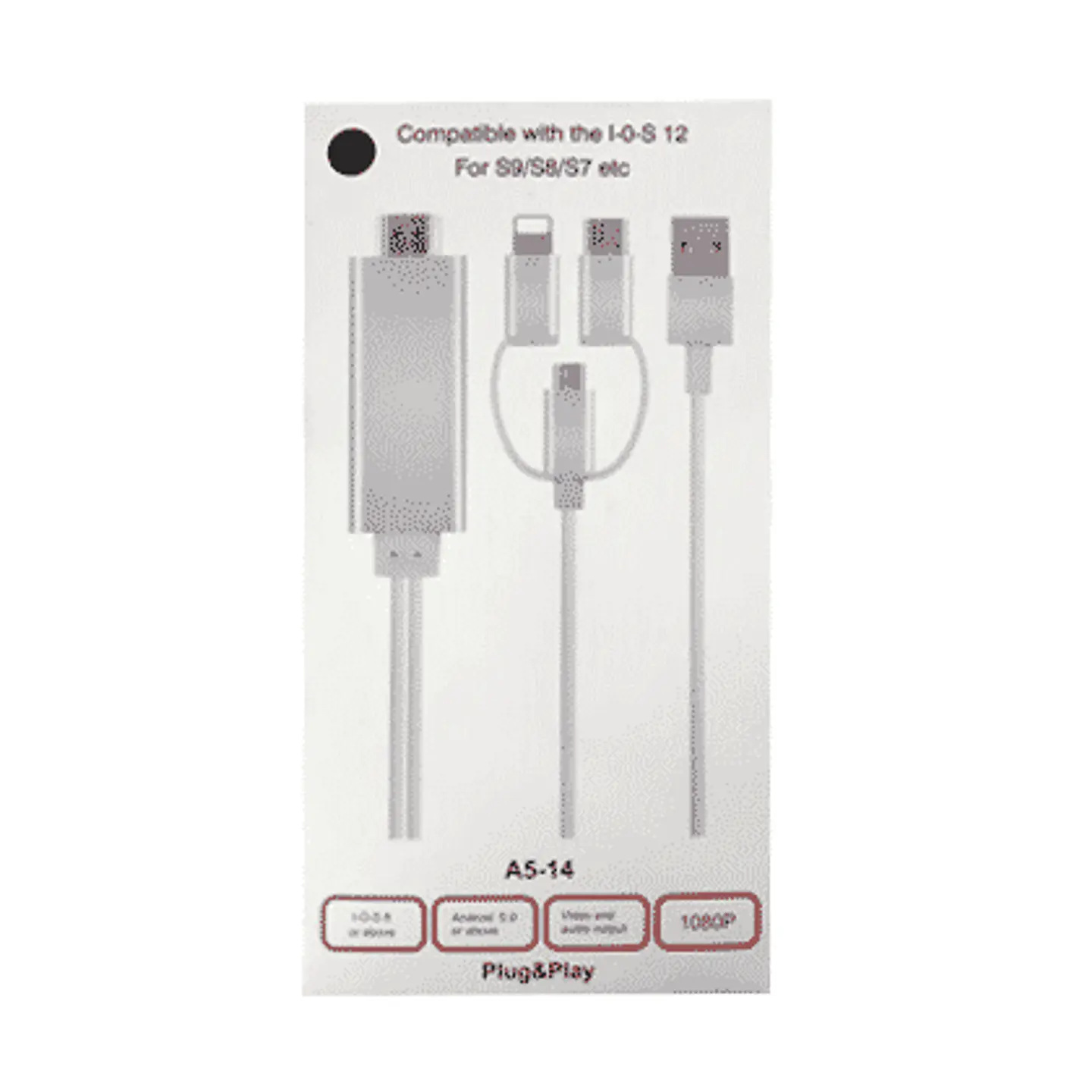 Cable celular a la TV (HDTV A5-14) 4