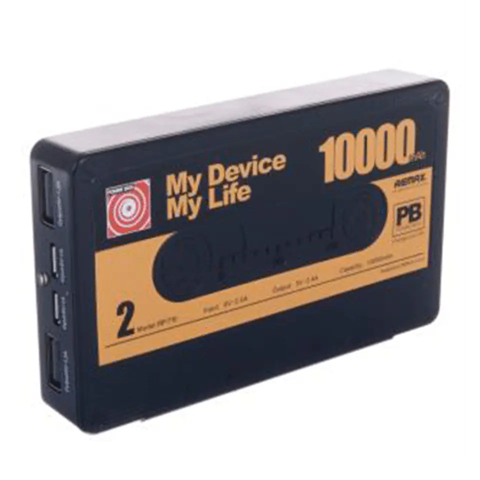 POWER BANK VINTAGE CASSETTE 10.000MAH NJOYTEC (NJ-TAPE10P) 2