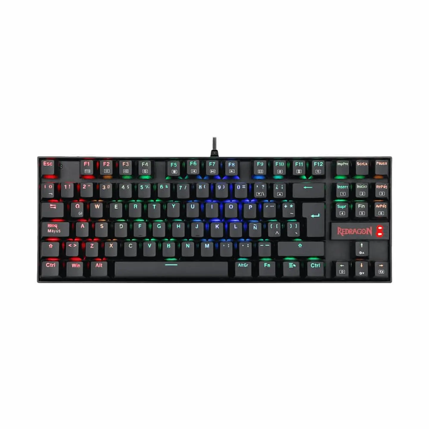 Teclado mecánico Redragon Kumara - K552 -RGB 1