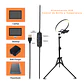 Aro De Luz Led Profesional 26cm + Trípode Reforzado 1.65cm - Miniatura 2