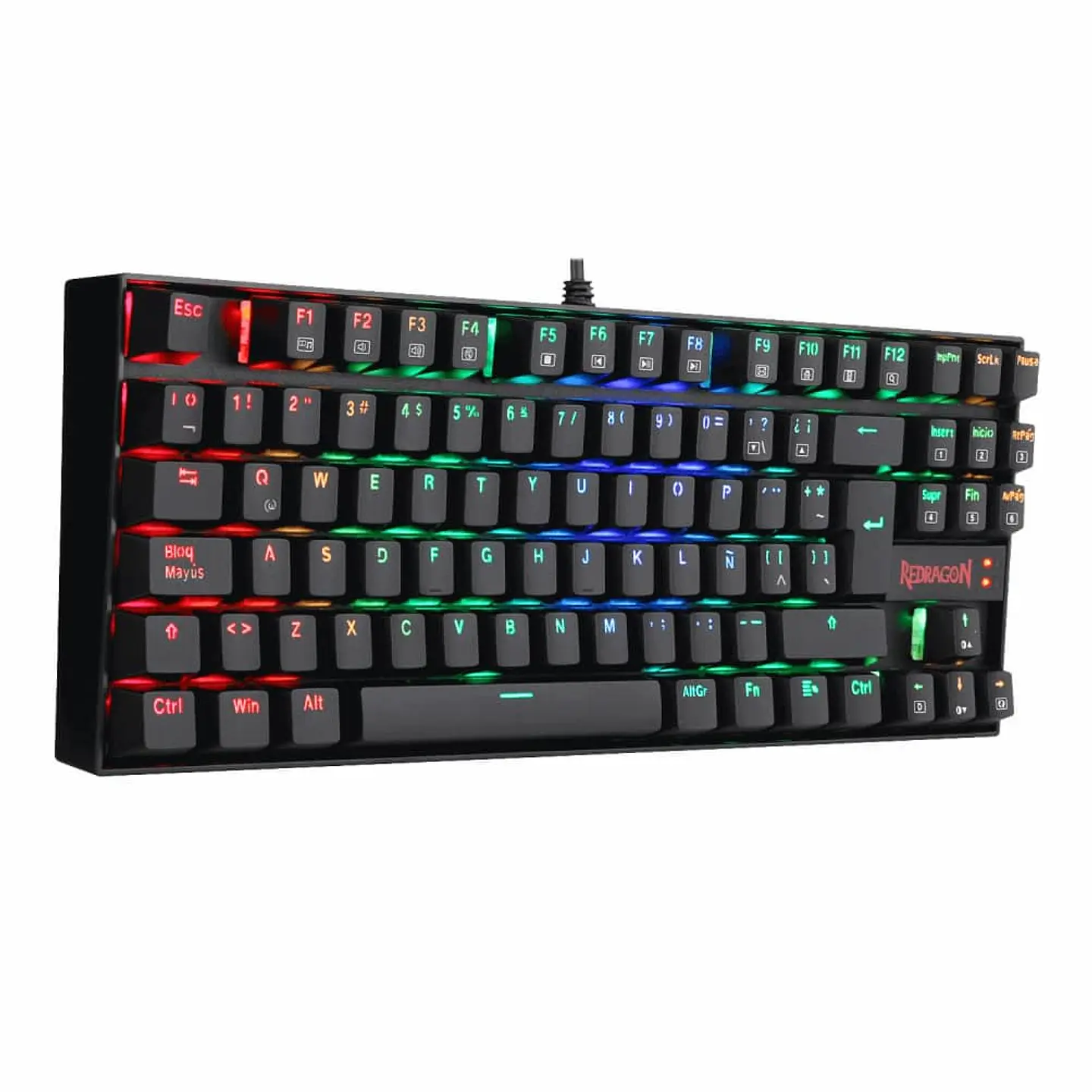 Teclado mecánico Redragon Kumara - K552 -RGB 2