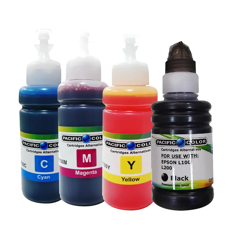 Pack Tintas Para Impresoras Tinta Continua Generic Premium 1