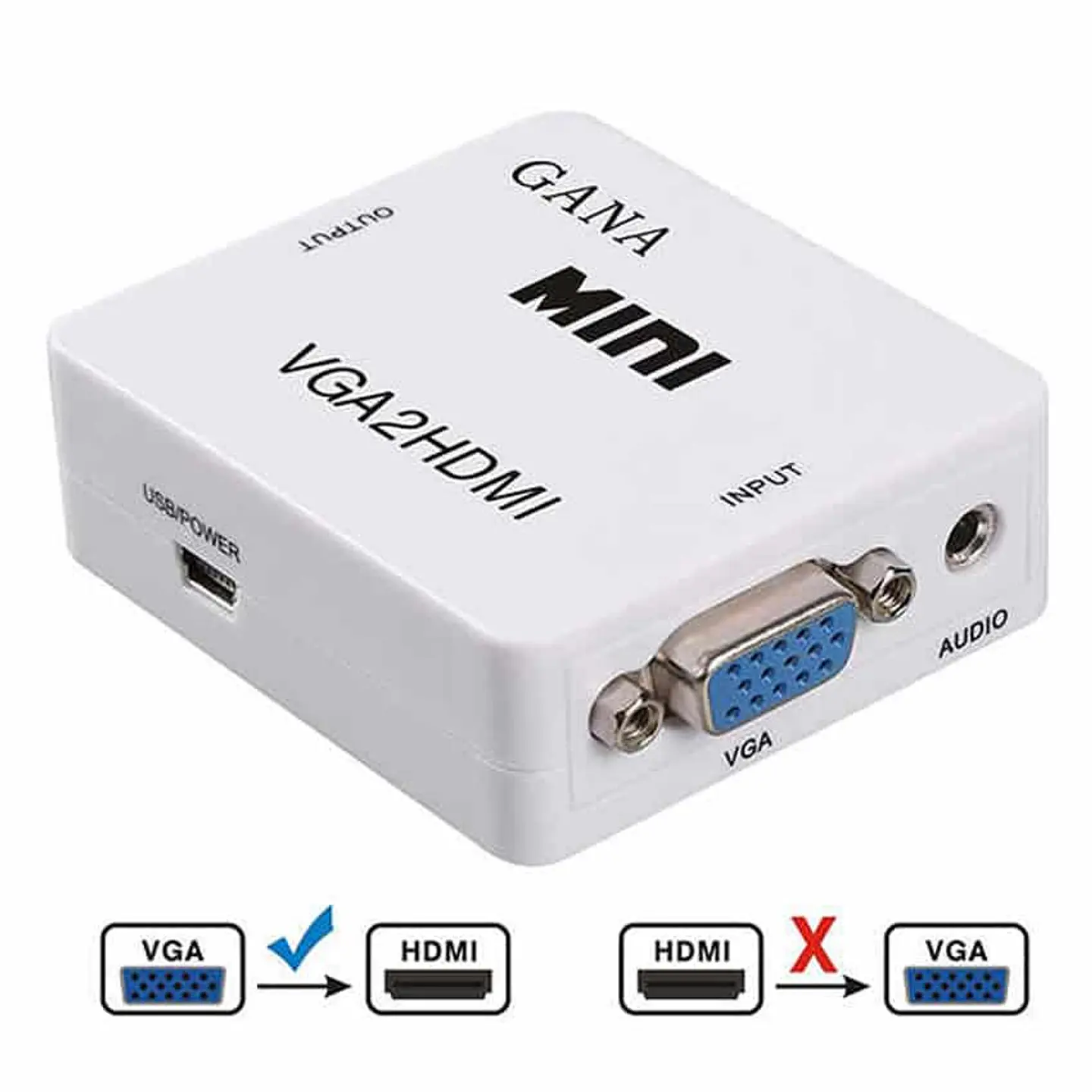 Conversor VGA a HDMI (VGA2HDTV) 2