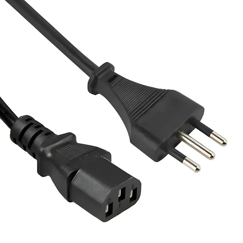 Cable de Poder para PC 1.8Mts Cobre C13 3Am/5Amp 220V Nacional