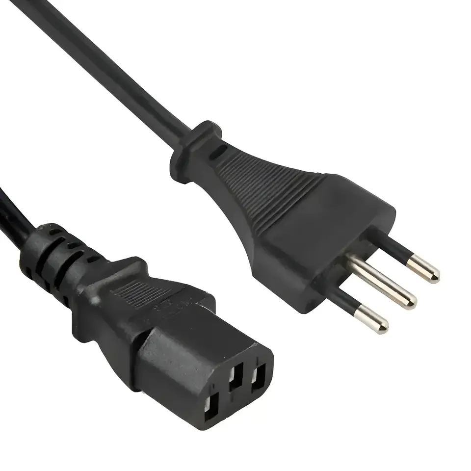Cable de Poder para PC 1.8Mts Cobre C13 3Am/5Amp 220V Nacional 1