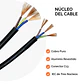 Cable de Poder para PC 1.8Mts Cobre C13 3Am/5Amp 220V Nacional - Miniatura 3