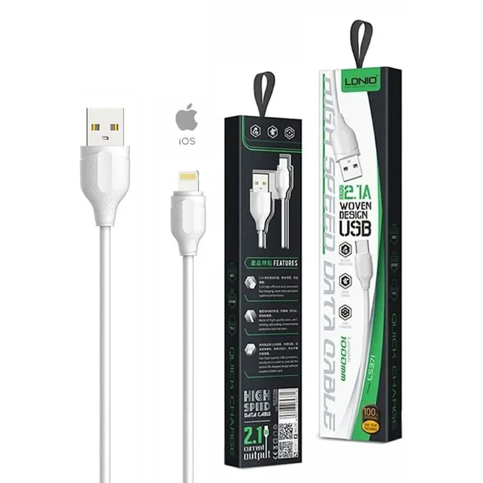 Cable Ldnio LS371 tipo iphone - 1m 2