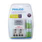 Cargador con 4 Pilas AA 2700 Mah Pre-Cargadas - Miniatura 1