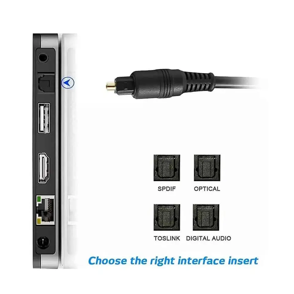 Cable Óptico Digital 3.0 Metros 4