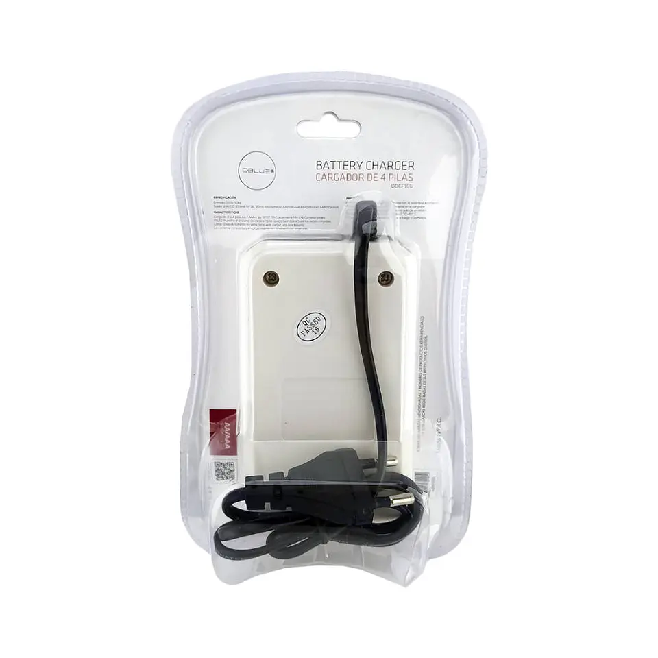 Cargador de 4 pilas AA y AAA Dual Volt (DBCP105) 5