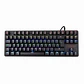 Teclado gamer mecánico Kronos Blade, conexión USB, full anti-ghosting, RGB - Miniatura 1