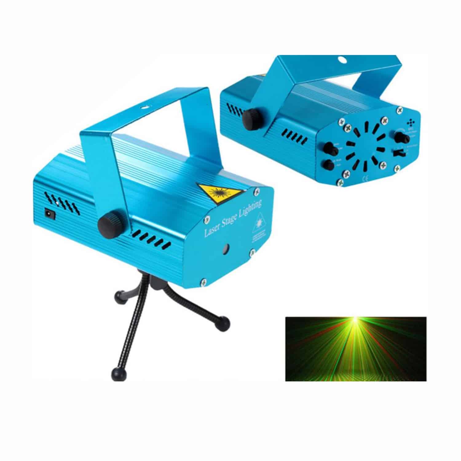 Luz Proyector Mini Laser Multi Efecto