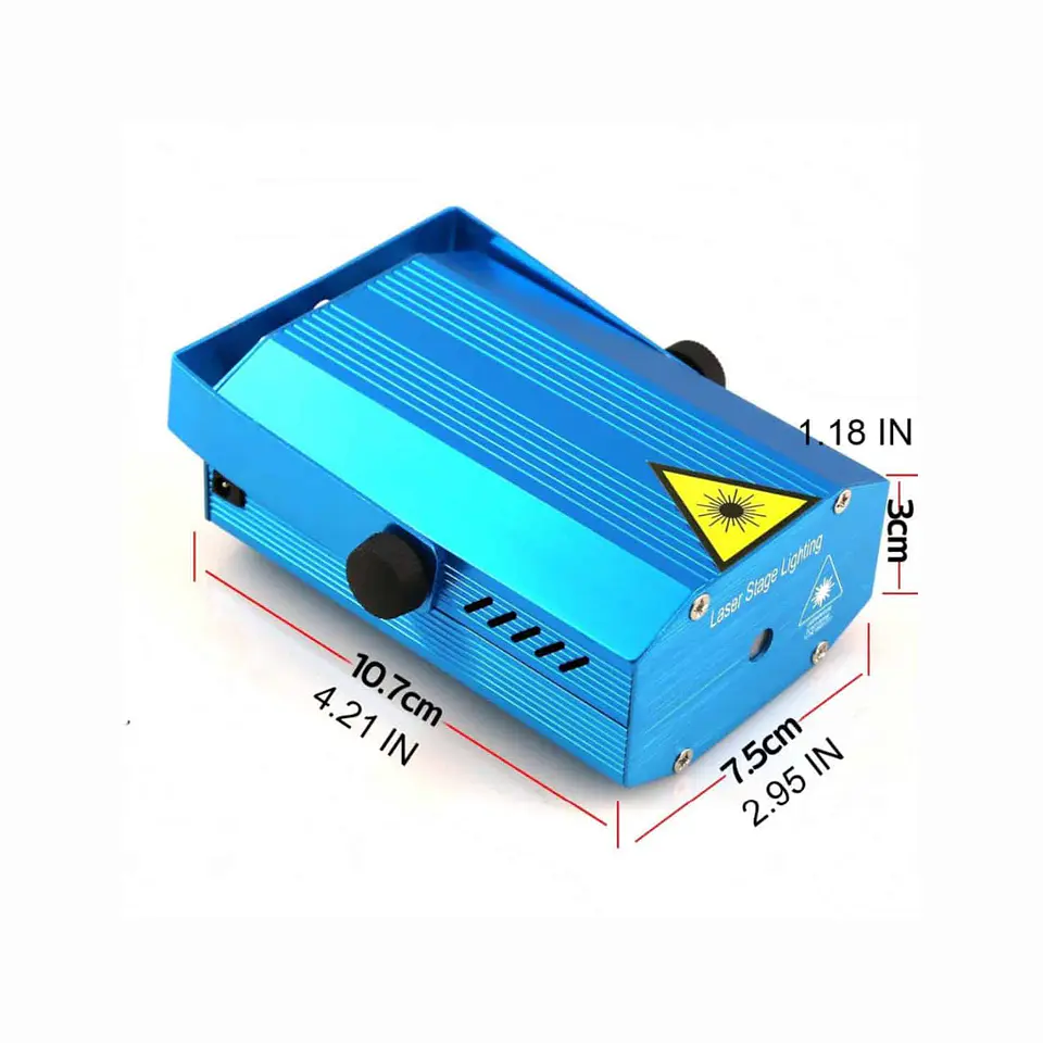Mini Proyector Fiesta Luz Láser de puntos 2
