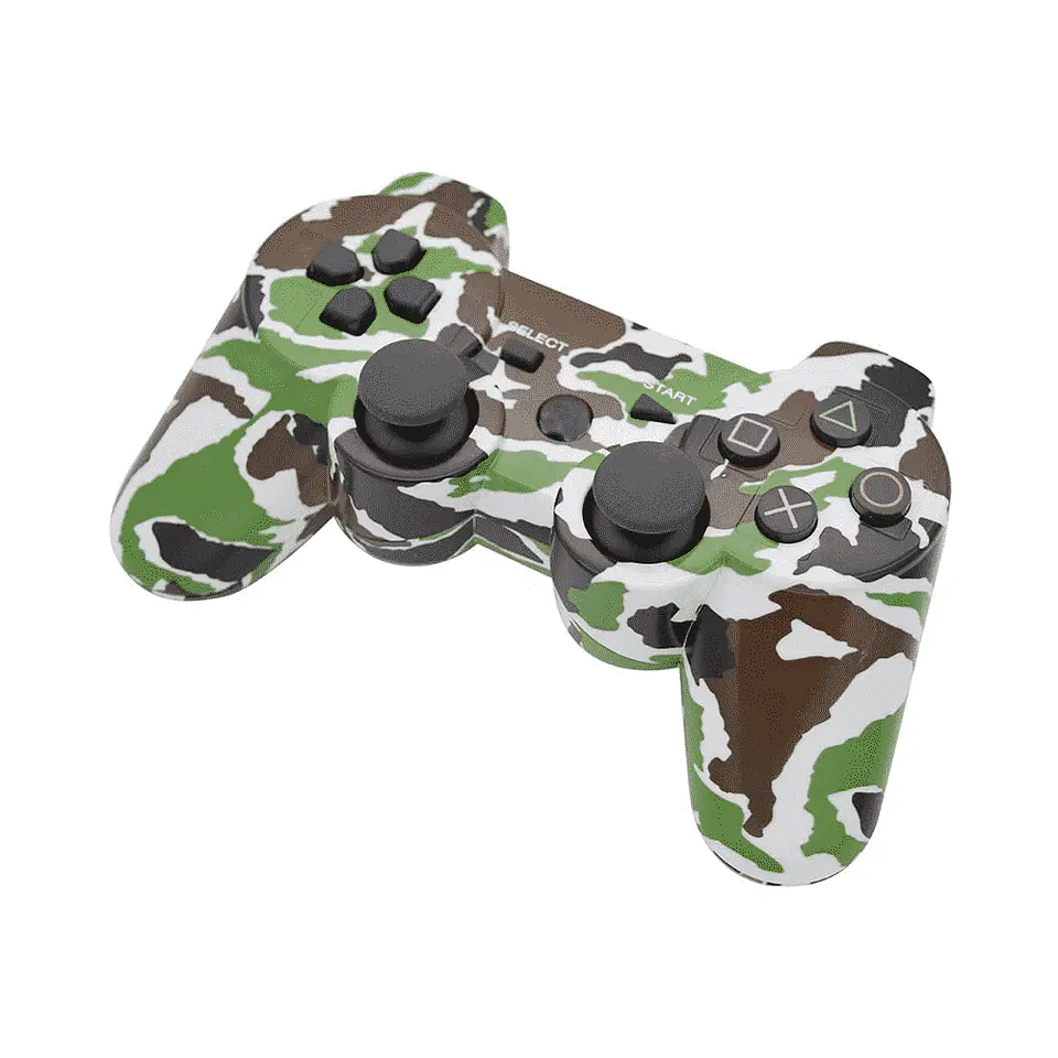 Control, Joystick PS3 Dblue D-Shock BT - Camuflaje Verde 1