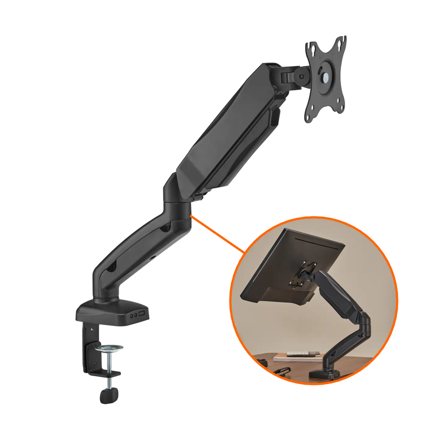 Soporte Premium de mesa para monitor o TV de 17 a 32, soporta 9kg 1