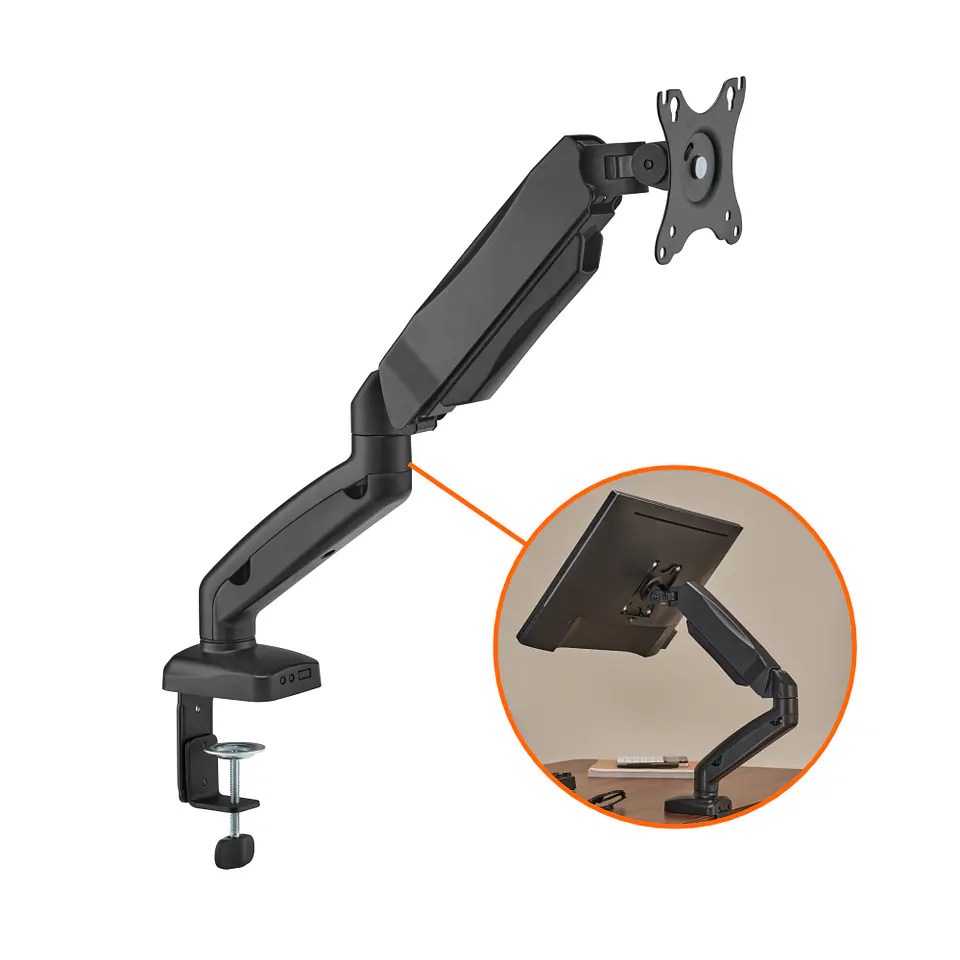 Soporte Premium de mesa para monitor o TV de 17 a 32, soporta 9kg 1