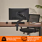 Soporte Premium de mesa para monitor o TV de 17 a 32, soporta 9kg - Miniatura 3