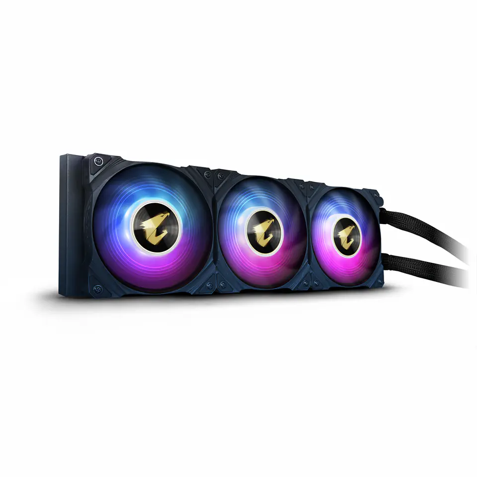 Refrigeración Líquida Aorus WaterForce X 360, LCD Circular, RGB Fusion 2.0, Vent 2