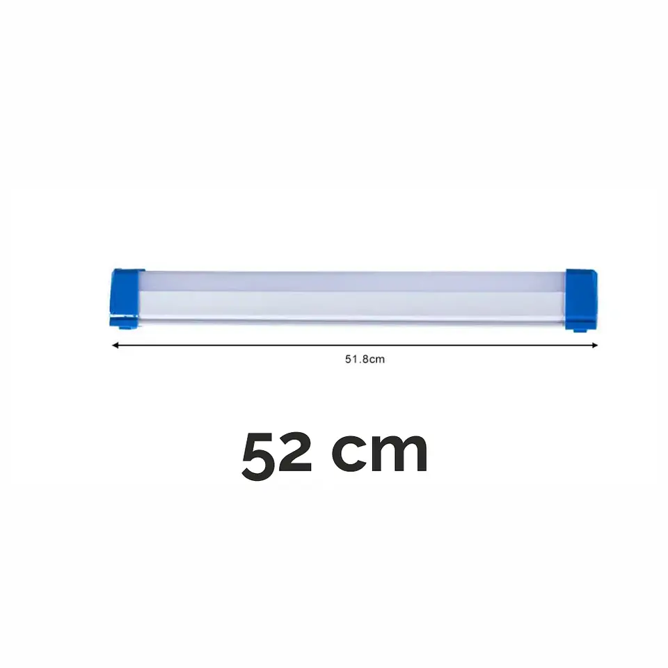 Barra de luz led recargable multitarea para casa, camping, fotografía (52cm, 650 3