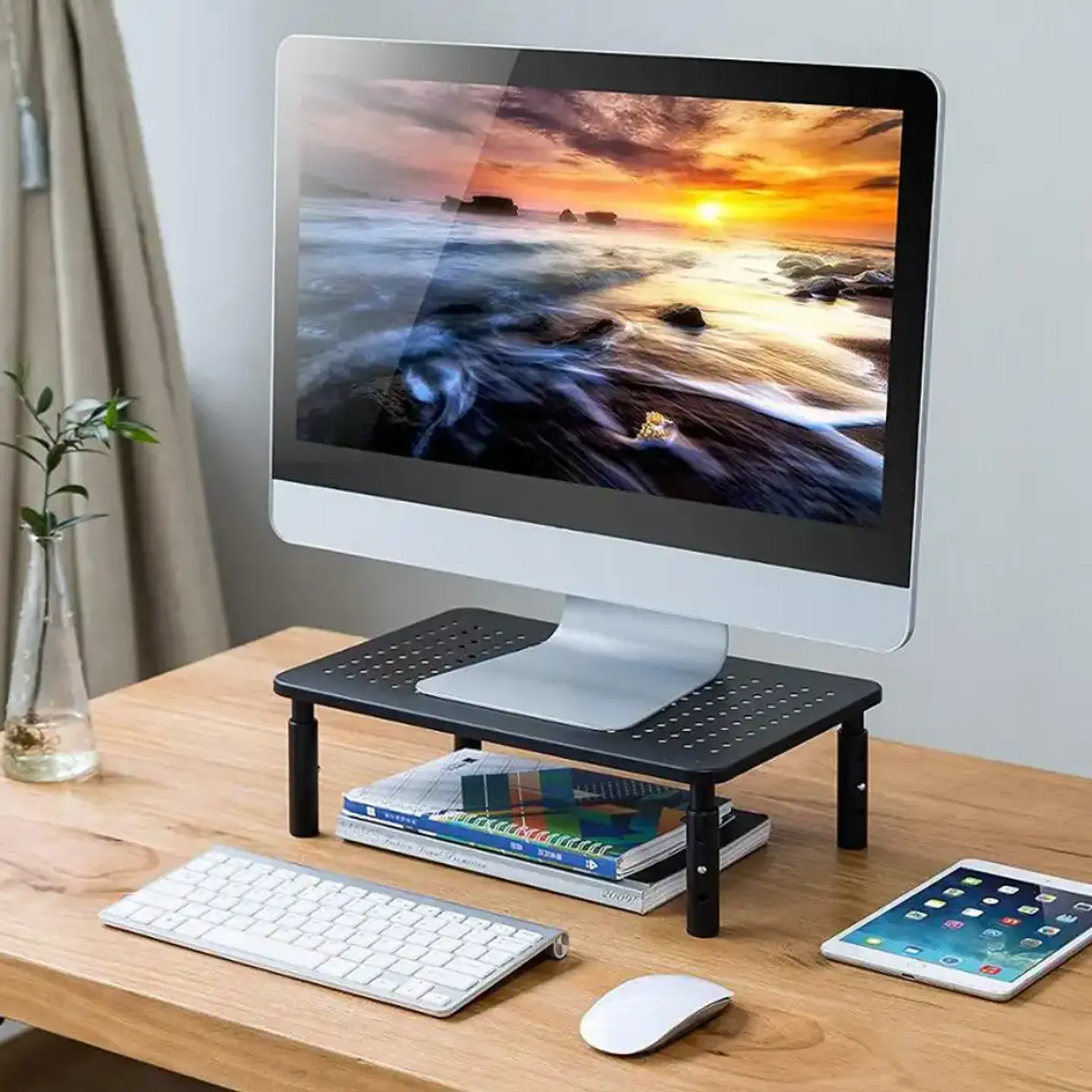Soporte Base para Monitor, notebook, impresora con 3 niveles 7