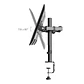 Soporte Doble 2 brazos para Monitor, ajustable base escritorio, 13