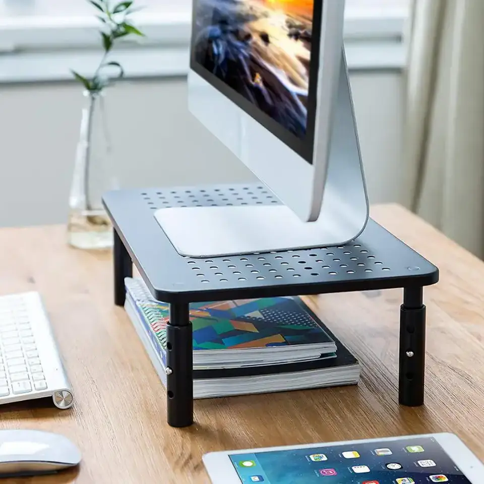 Soporte Base para Monitor, notebook, impresora con 3 niveles 8