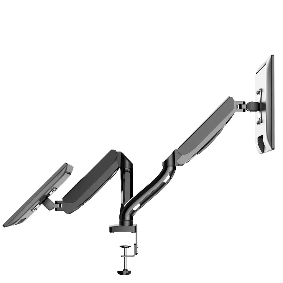 Soporte para Doble Monitor con Neumático, 10