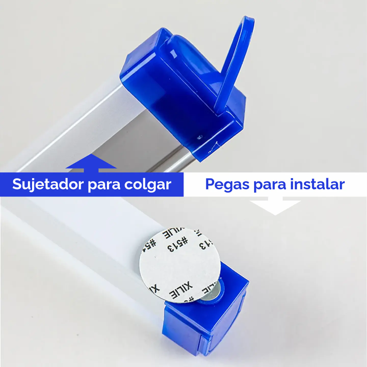 Barra de luz led recargable multitarea para casa, camping, fotografía (52cm, 650 6