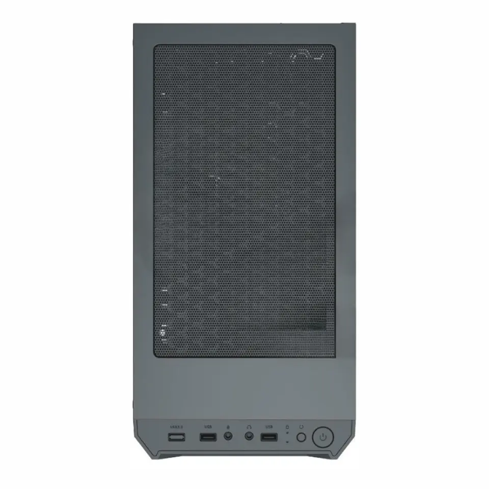 Gabinete Atx con Vidrio Templado Black Star, frontal ABS, USB 3.0 4