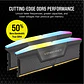 Kit Memoria Ram Corsair RGB Vengeance 2X16GB (32GB) DDR5 DRAM, 5200mhz - Miniatura 3