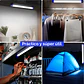 Barra de luz led recargable multitarea para casa, camping, fotografía (52cm, 650 - Miniatura 7