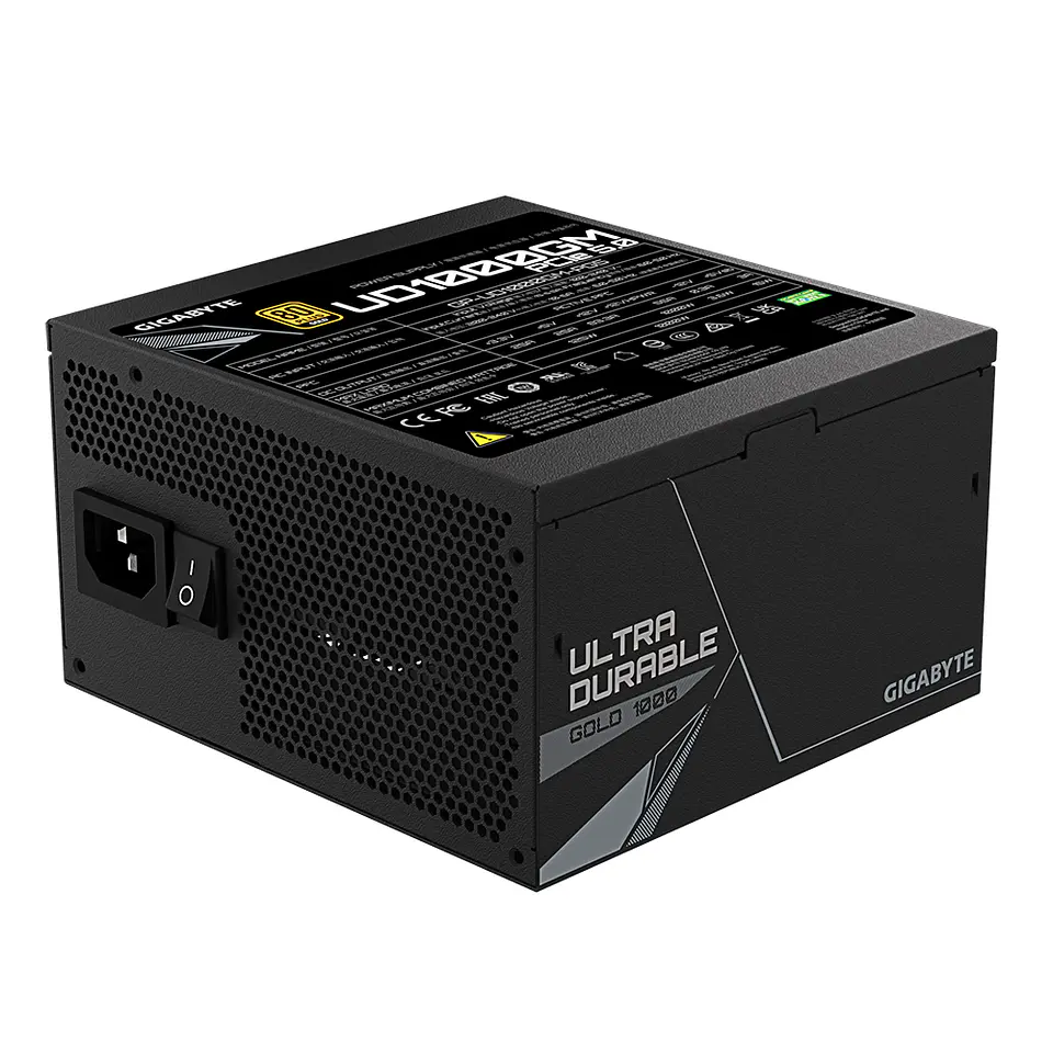 Fuente de Poder 1000W Gigabyte GP-UD1000GM PG5, 80 PLUS Gold, Full Modular 5