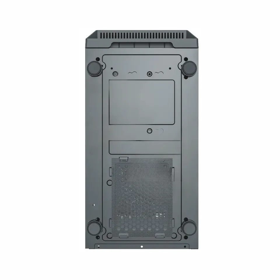 Gabinete Atx con Vidrio Templado Black Star, frontal ABS, USB 3.0 6