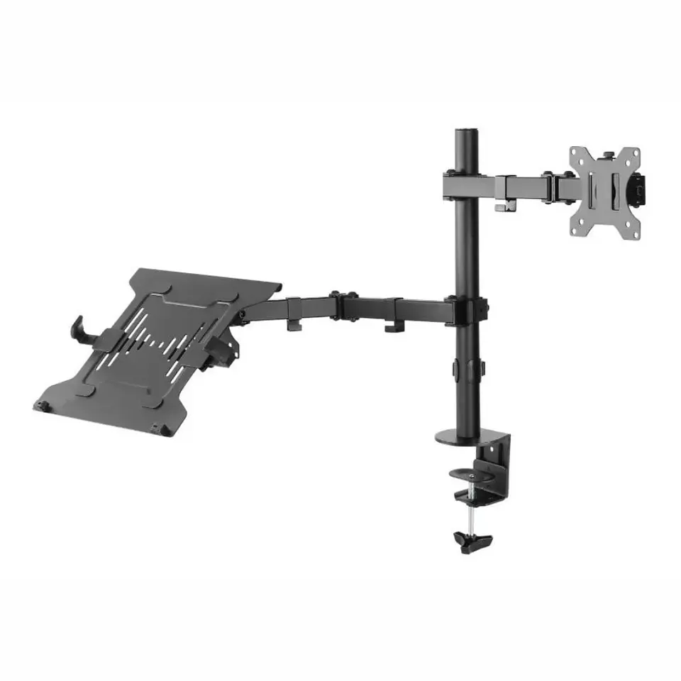 Soporte Doble 2 Brazos Escritorio para Monitor de 13
