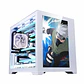 Gabinete Gamer SnowFall con pantalla personalizable (ATX, Vidrio Templado, USB 3 - Miniatura 1