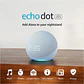 Amazon Echo Dot 5th Gen con reloj y asistente virtual Alexa - Azul - Miniatura 2