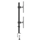 Soporte doble para 2 Monitor o TV Vertical para Escritorio, pantallas de 13