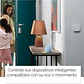 Amazon Echo Dot 5th Gen con reloj y asistente virtual Alexa - Azul - Miniatura 6