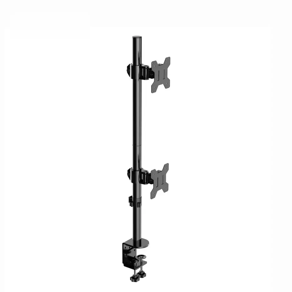 Soporte doble para 2 Monitor o TV Vertical para Escritorio, pantallas de 13